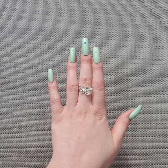 925 Silver Plated Dragonfly Ring✨️💍 - Picture 3 of 8